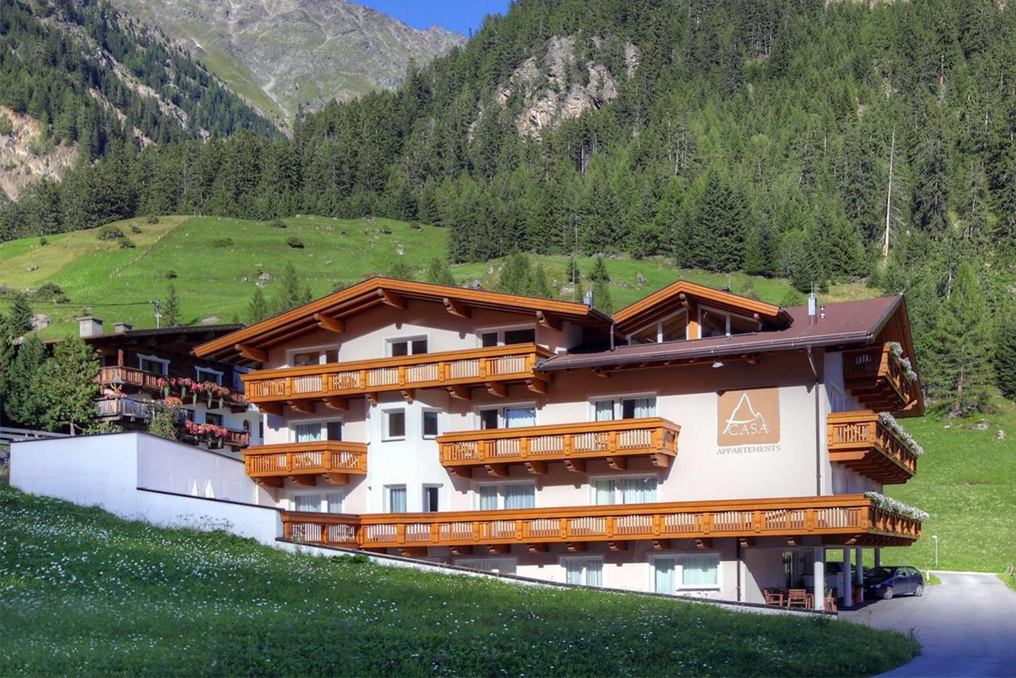 A Casa Kristall Sölden Exteriér fotografie